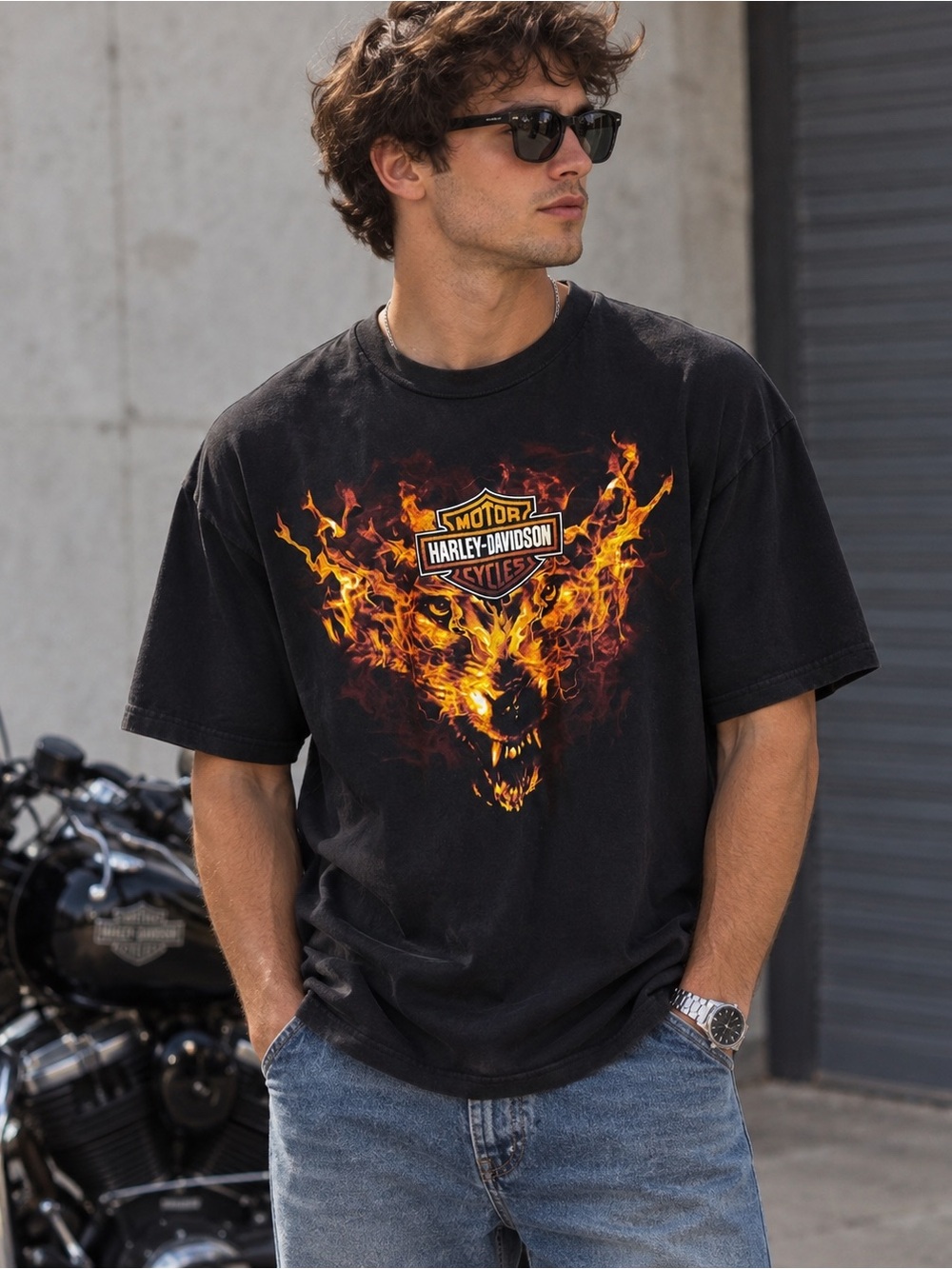 Harley Davidson tshirt unisex Hawkesbury Ontario size XXL